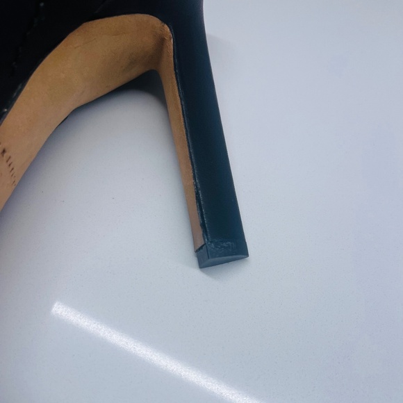 Brian Atwood Leather Ankle Strap Sandals - Picture 5 of 12